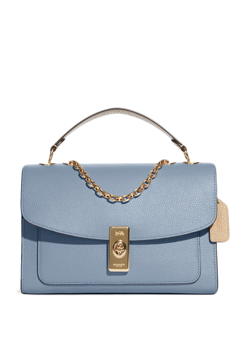 Coach Lane Shoulder shops Bag in Marble Blue