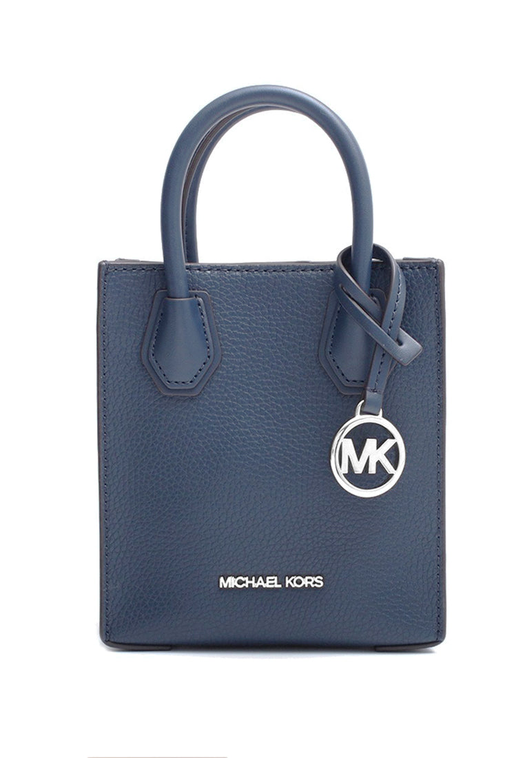 Michael Kors Mercer store Extra-Small Pebbled Leather Crossbody Bag