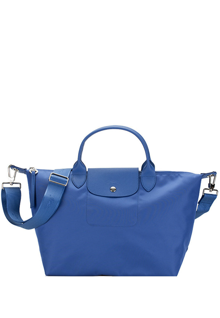 Longchamp le pliage neo medium handbag with strap online