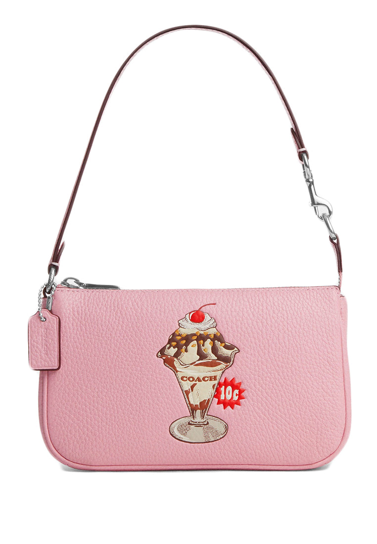 Coach Nolita 19 With Sundae Graphic Cherry Blossom