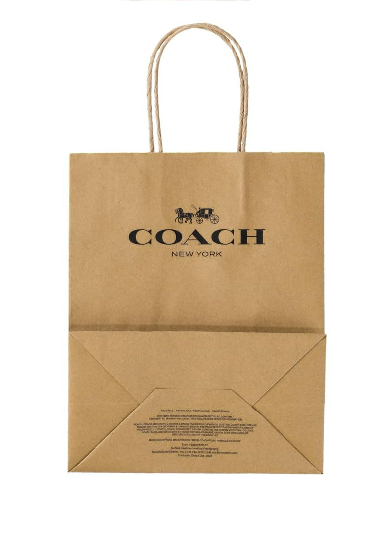 Coach Paperbag Small Brown Haute Style Malaysia