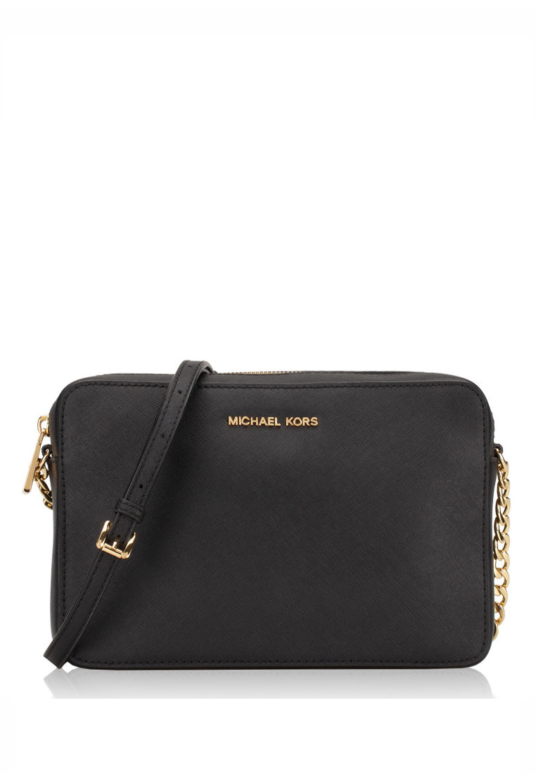 Michael Kors Jet Set Item Large East West Crossbody Bag - Black