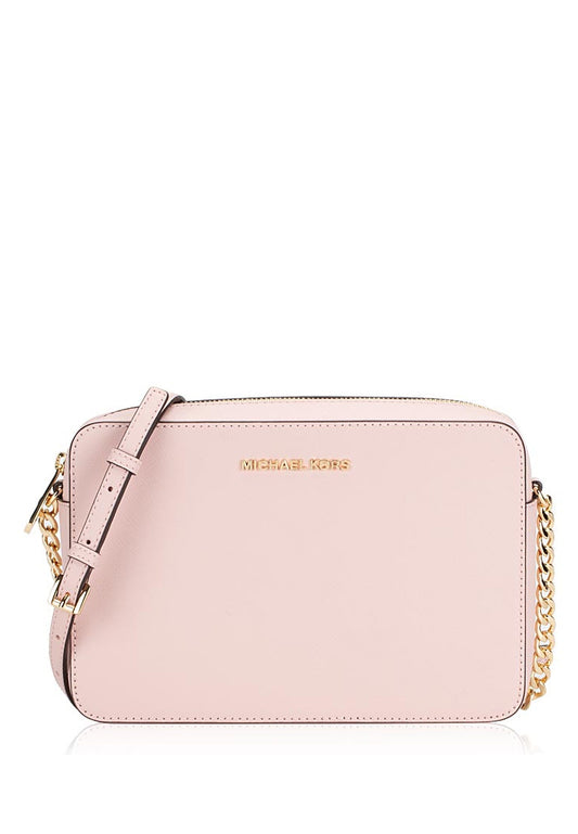 Michael Kors Jet Set Item Large East West Crossbody - Powder Blush