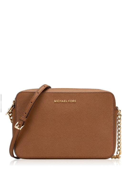 Michael Kors Jet Set Item Large East West Crossbody Bag - Brown