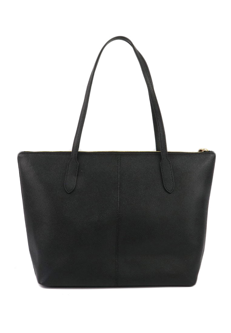 Coach Zip Top Tote - Black