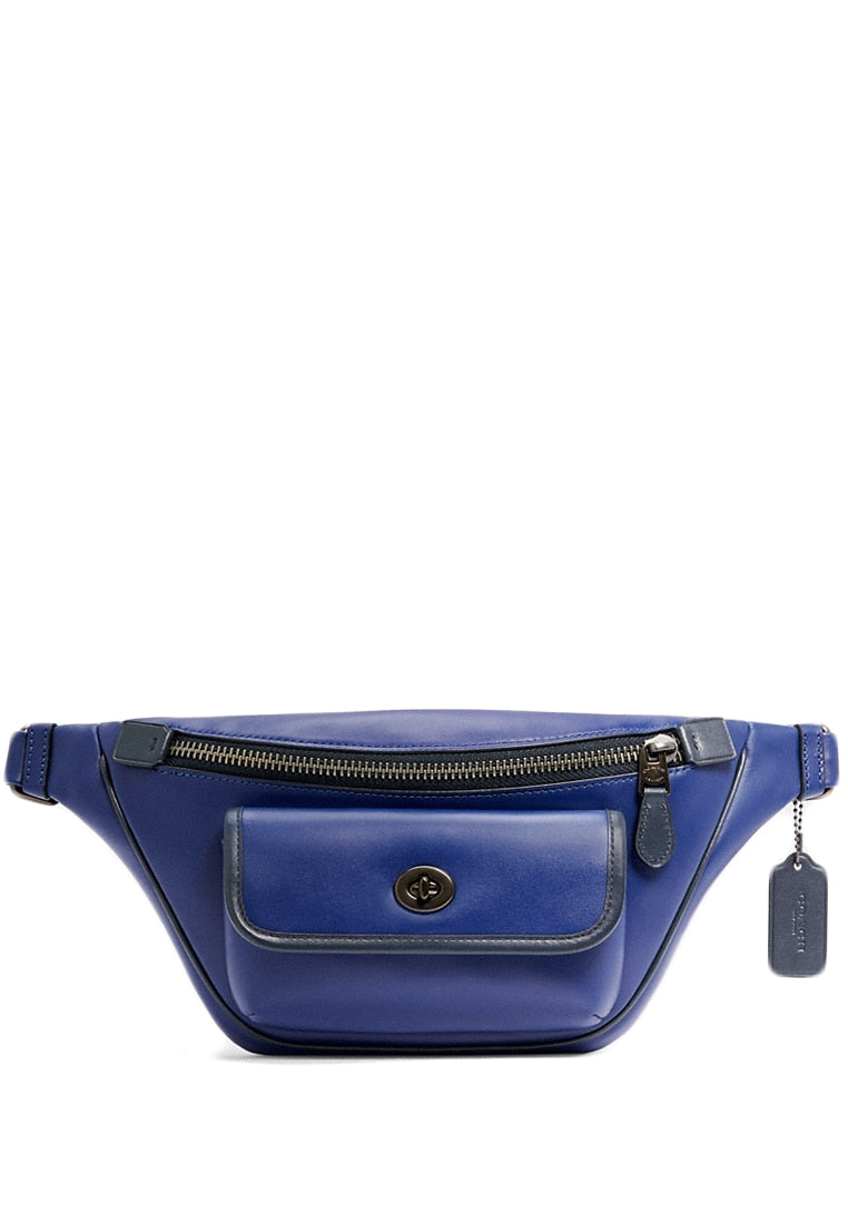 Coach Heritage Belt Bag - Indigo Blue