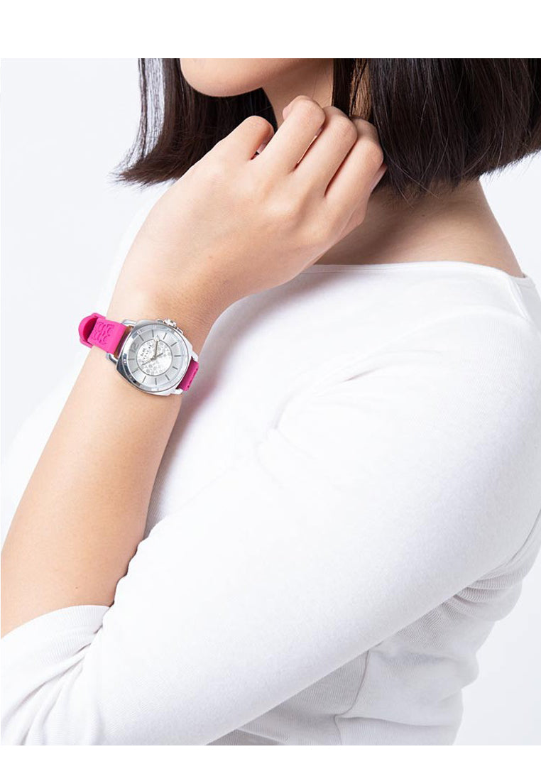 Coach Mini Boyfriend Signature Watch (34Mm) - Fuschia