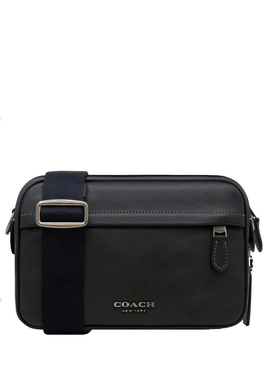 Coach Mens Graham Crossbody Bag - Black