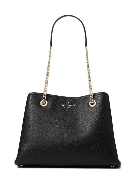 Kate Spade Jordyn Medium Chain Handle Tote - Black