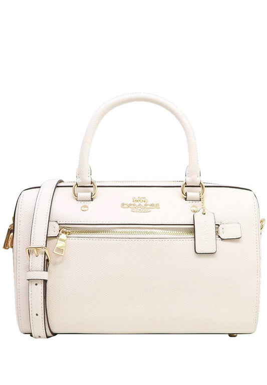 Coach Rowan Satchel Crossbody Bag - White