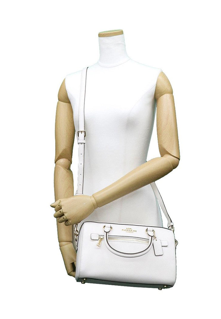 Coach Rowan Satchel Crossbody Bag - White