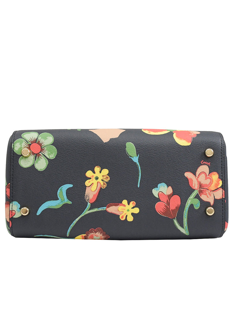 Coach Rowan Satchel With Dreamy Land Floral selling Print and Wallet