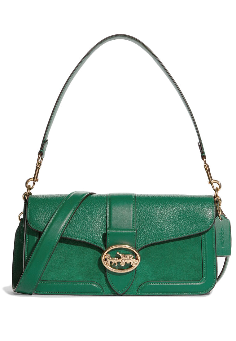 Coach Georgie Shoulder Bag - Green