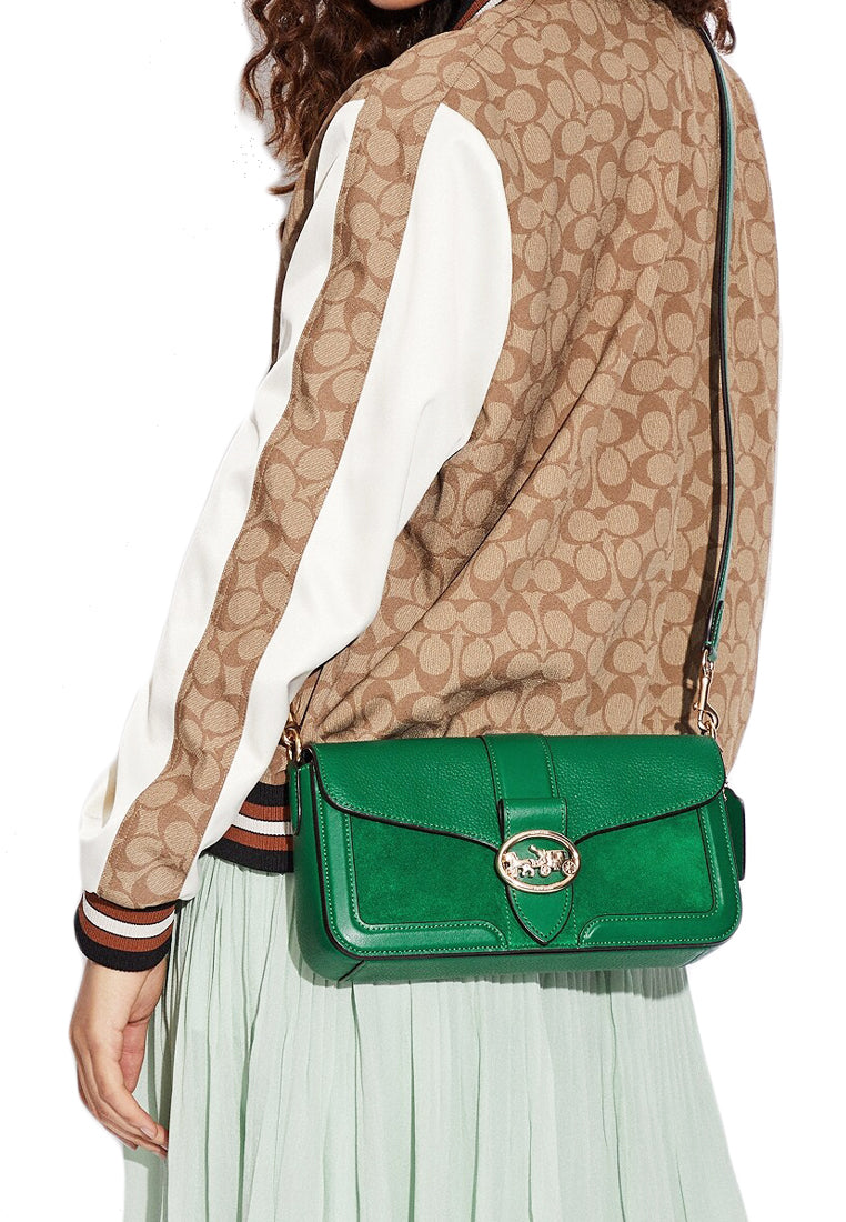 Coach Georgie Shoulder Bag - Green