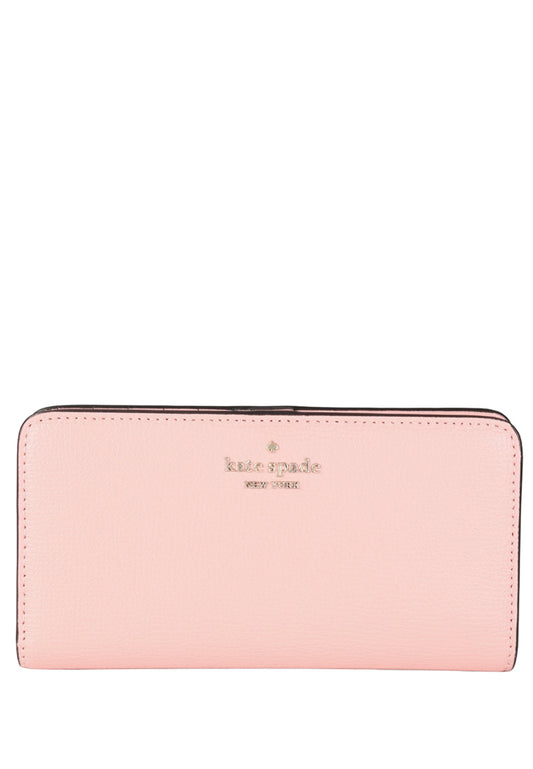 Kate Spade Large Slim Bifold Wallet - Rose Smoke