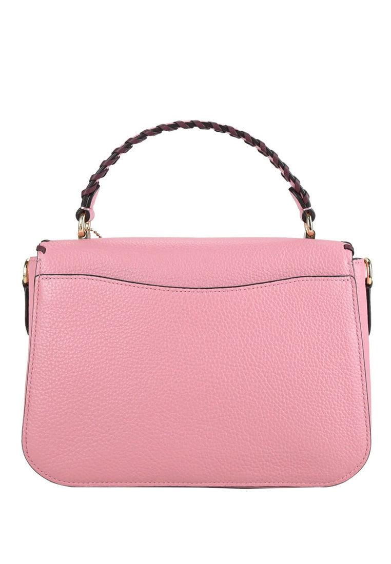 Coach Marlie Top Handle Satchel With Whipstitch - Pink