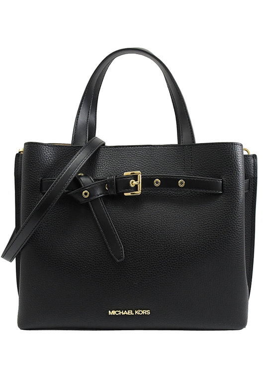 Michael Kors Emilia Large Satchel - Black