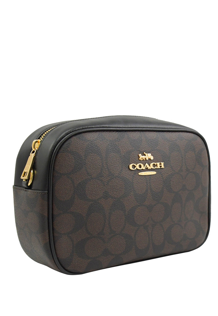 Coach Jamie Camera Bag In Signature Canvas - Dark Brown