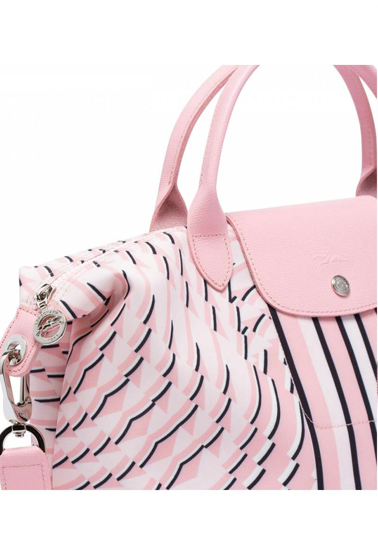 Longchamp Le Pliage Neo Pastel Medium Top Handle Handbag - Pink