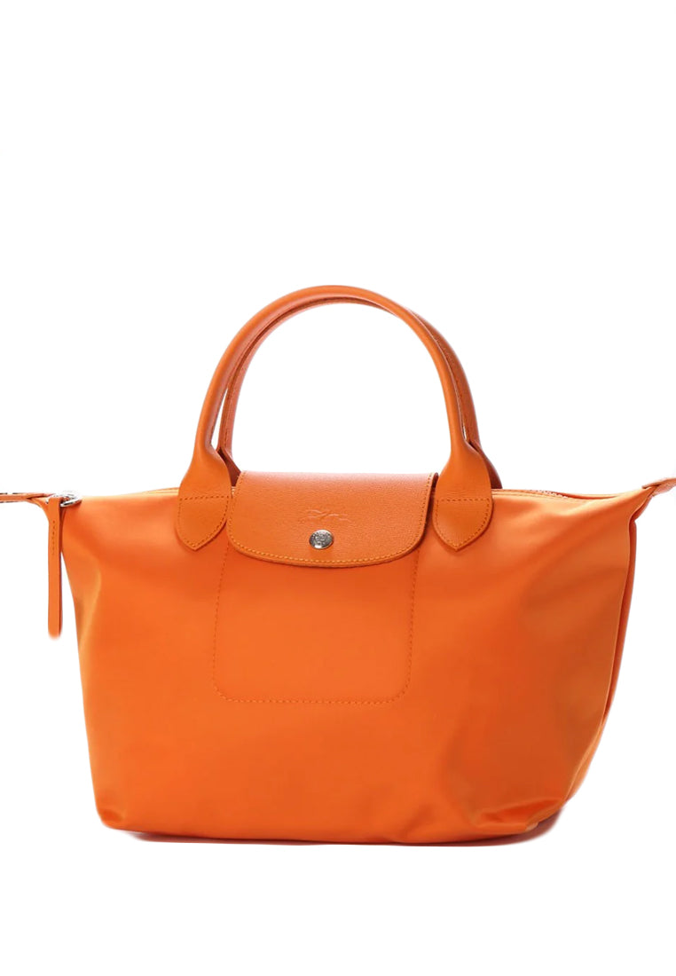 Longchamp Le Pliage Neo Small Top Handle Handbag - Orange