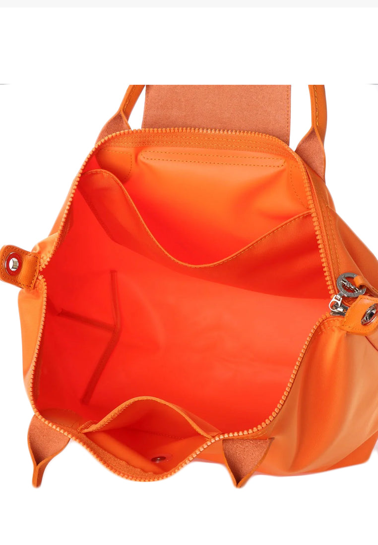 Longchamp Le Pliage Neo Small Top Handle Handbag - Orange