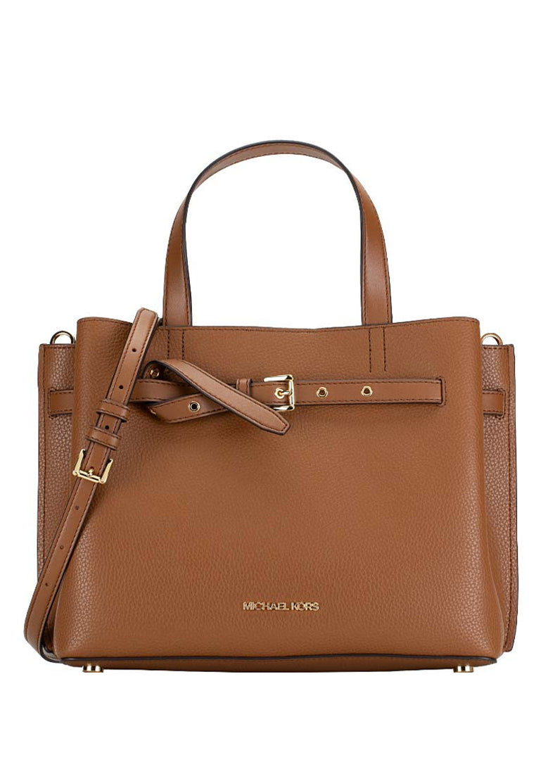 Michael Kors Emilia Large Satchel - Brown