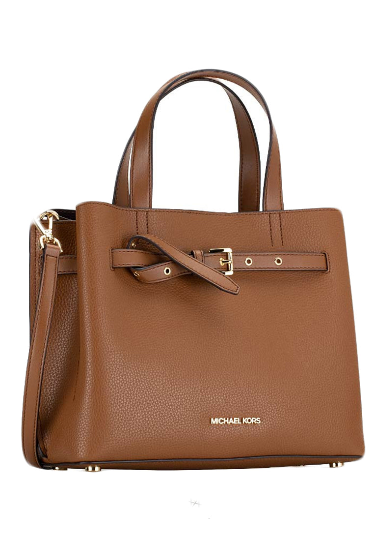 Michael Kors Emilia Large Satchel - Brown