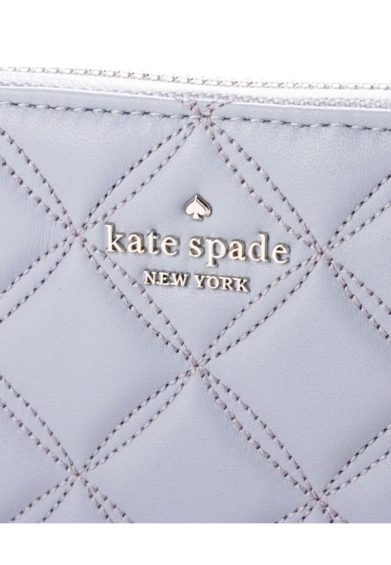 Kate Spade Natalia Large Continental Wallet - Brush Steel