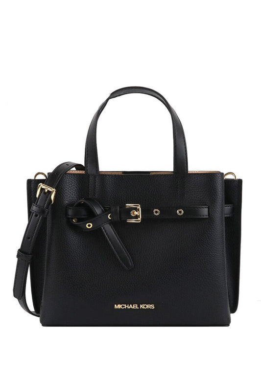 Michael Kors Emilia Small Satchel - Black