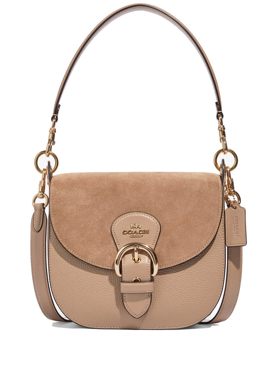 Coach Kleo Shoulder Bag 23 - Beige