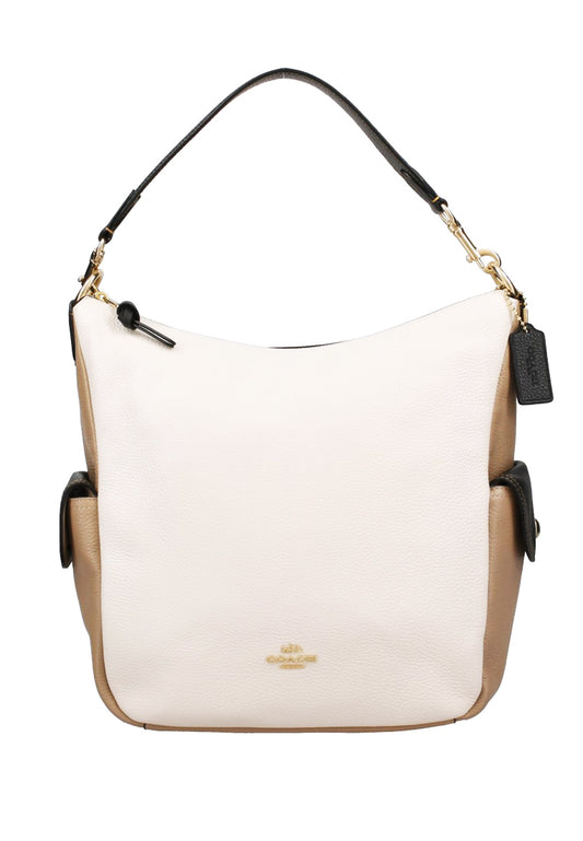 Coach Pennie Shoulder Bag In Colorblock - White/Multi