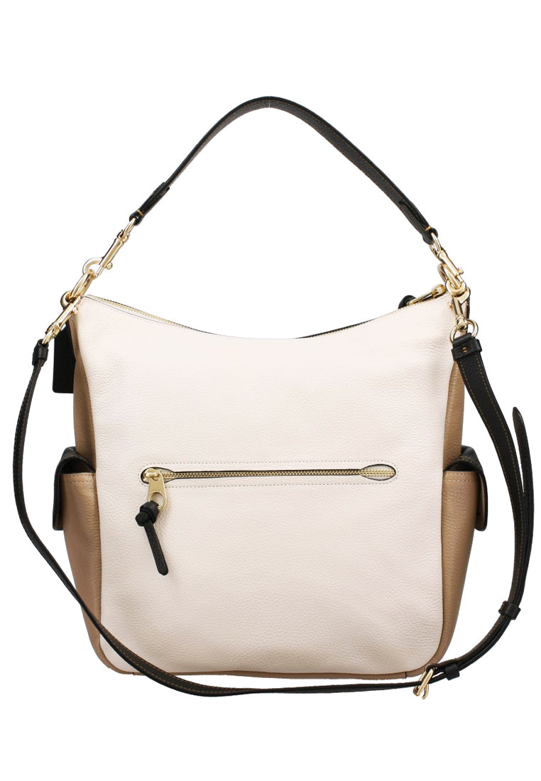 Coach Pennie Shoulder Bag In Colorblock - White/Multi