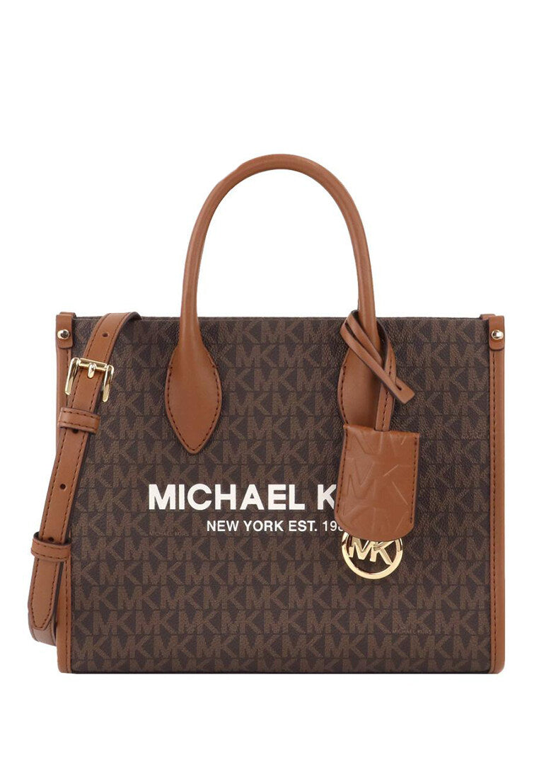 Michael Kors Mirella Small Logo Crossbody - Brown