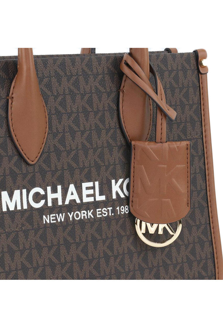 Michael Kors Mirella Small Logo Crossbody - Brown