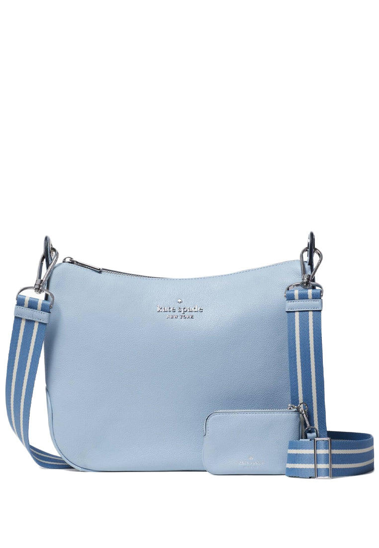 Kate Spade Rosie Pebbled Leather Crossbody - Ocean Fog