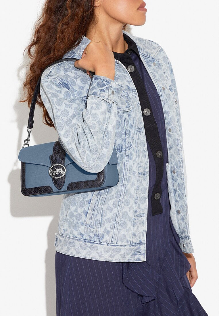 Coach Georgie Shoulder Bag - Indigo Blue