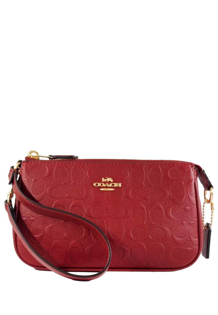 Coach Nolita 19 In Signature Leather - Cherry Red