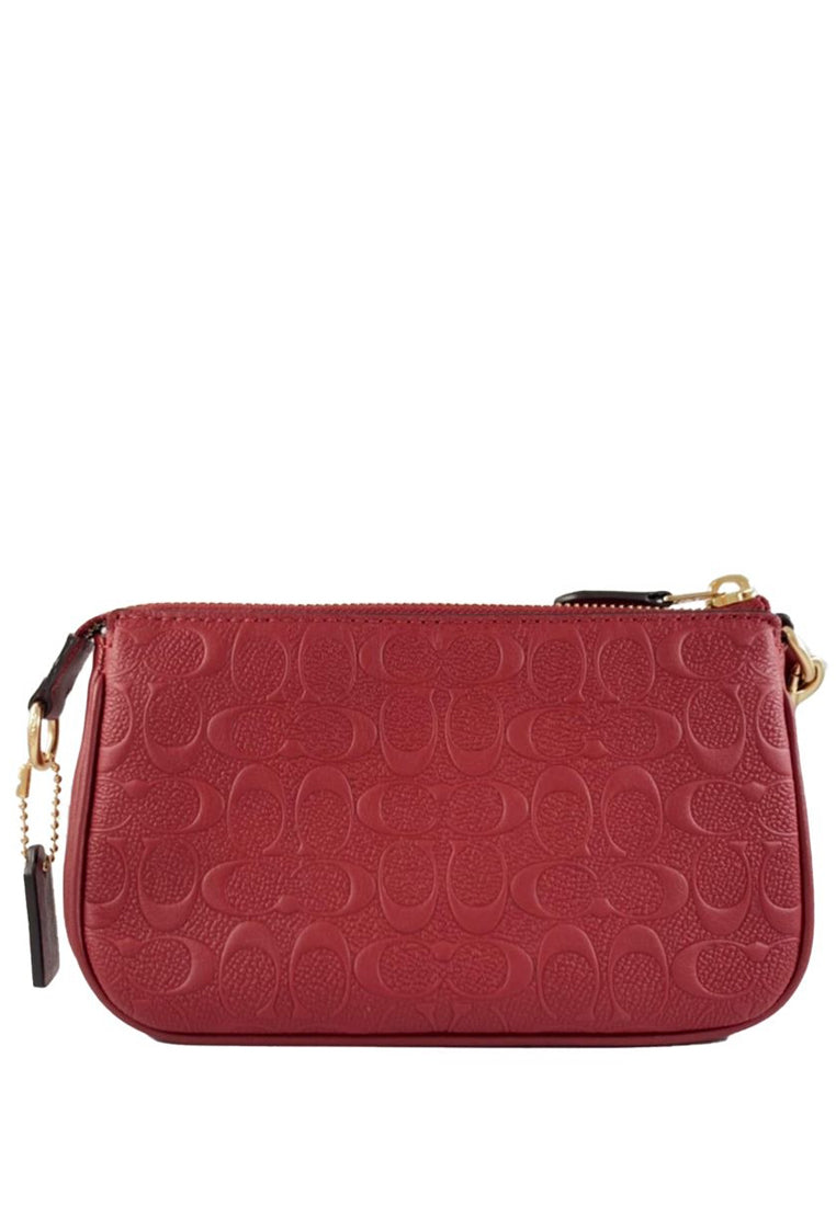 Coach Nolita 19 In Signature Leather - Cherry Red