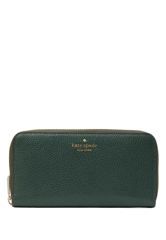 Kate Spade Leila Large Continental Wallet - Evergreen