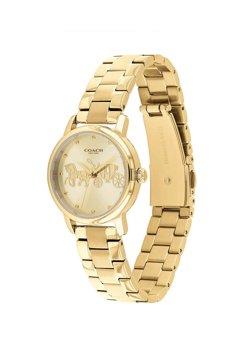 Coach Grand Ladies Watch (28mm) - Gold