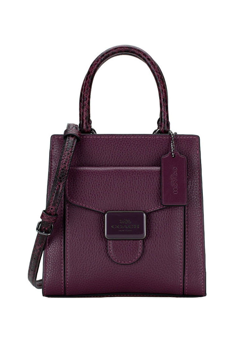 Coach Mini Pepper Crossbody - Boysenberry