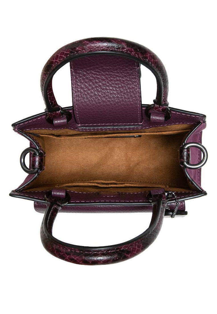 Coach Mini Pepper Crossbody - Boysenberry