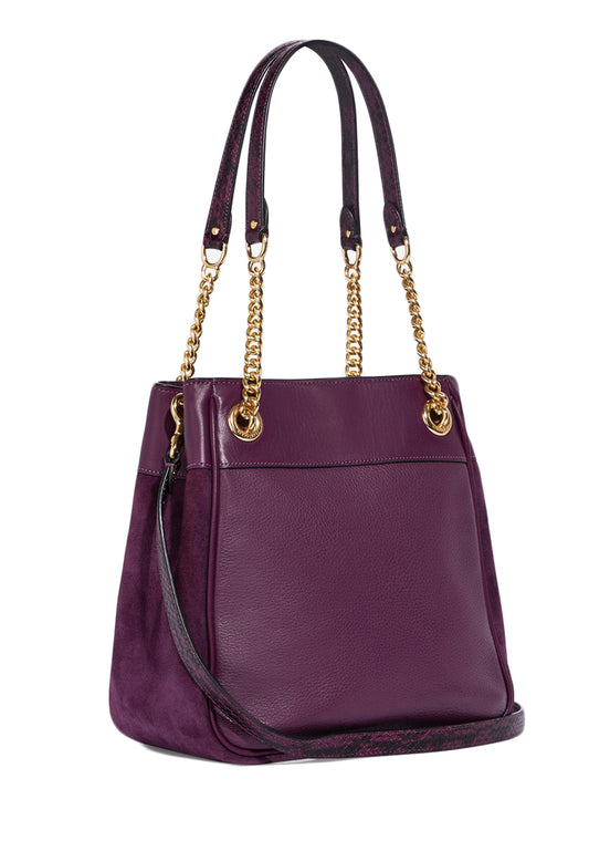 Coach Cammie Chain Bucket Bag - Boysenberry