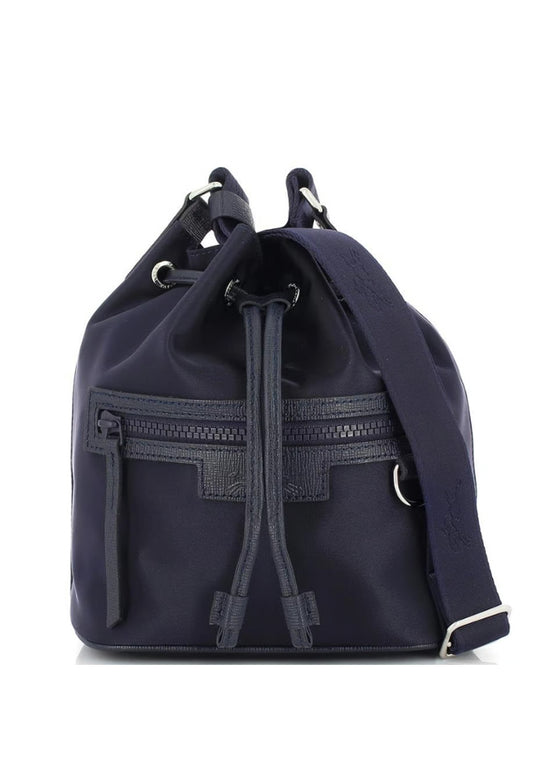 Longchamp Le Pliage Neo Small Drawstring Bucket Bag - Navy