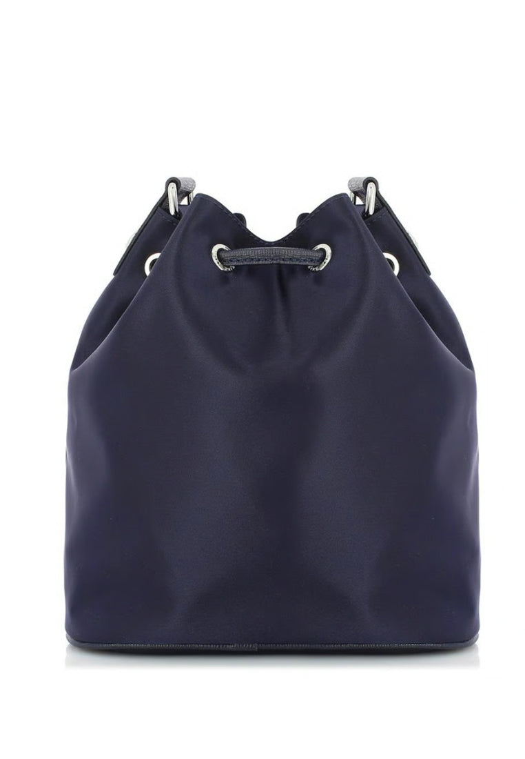 Longchamp Le Pliage Neo Small Drawstring Bucket Bag - Navy