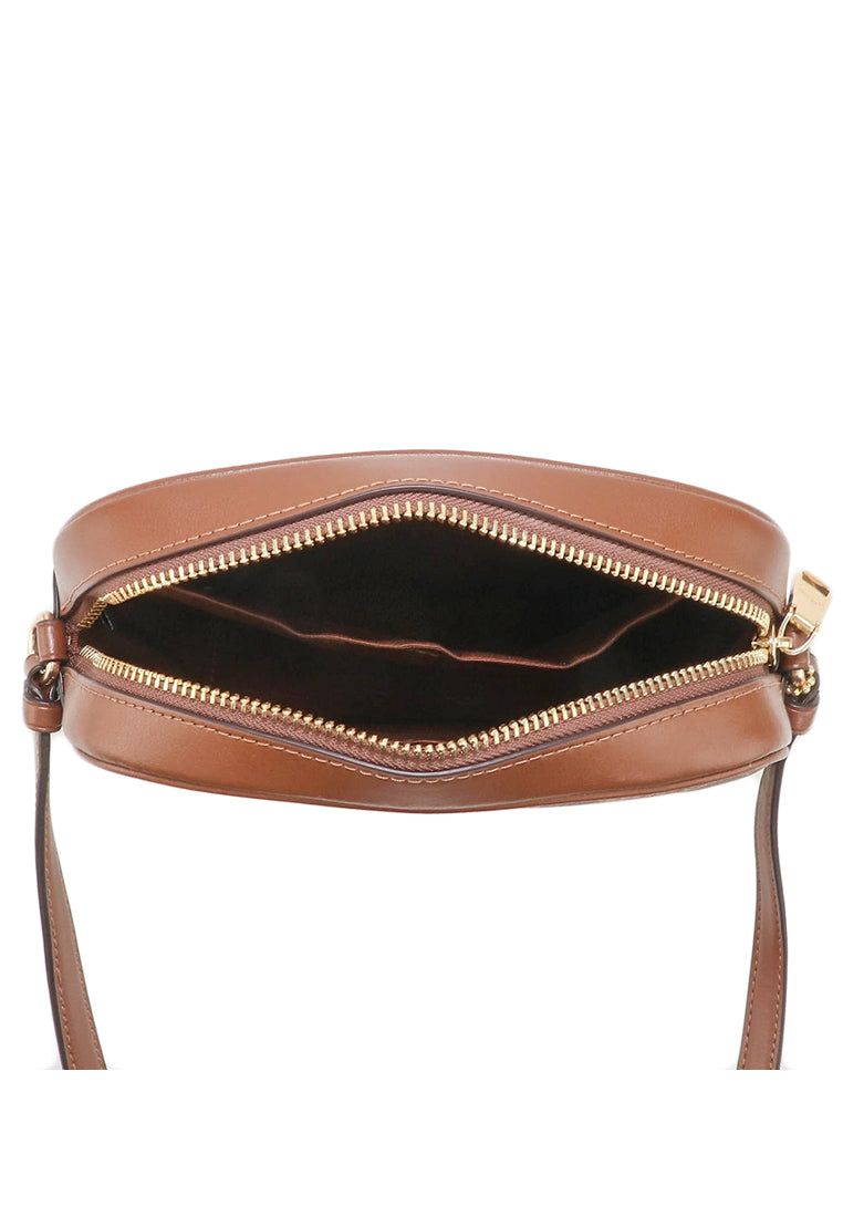 Coach Mini Jamie Camera Bag In Signature Canvas - Brown