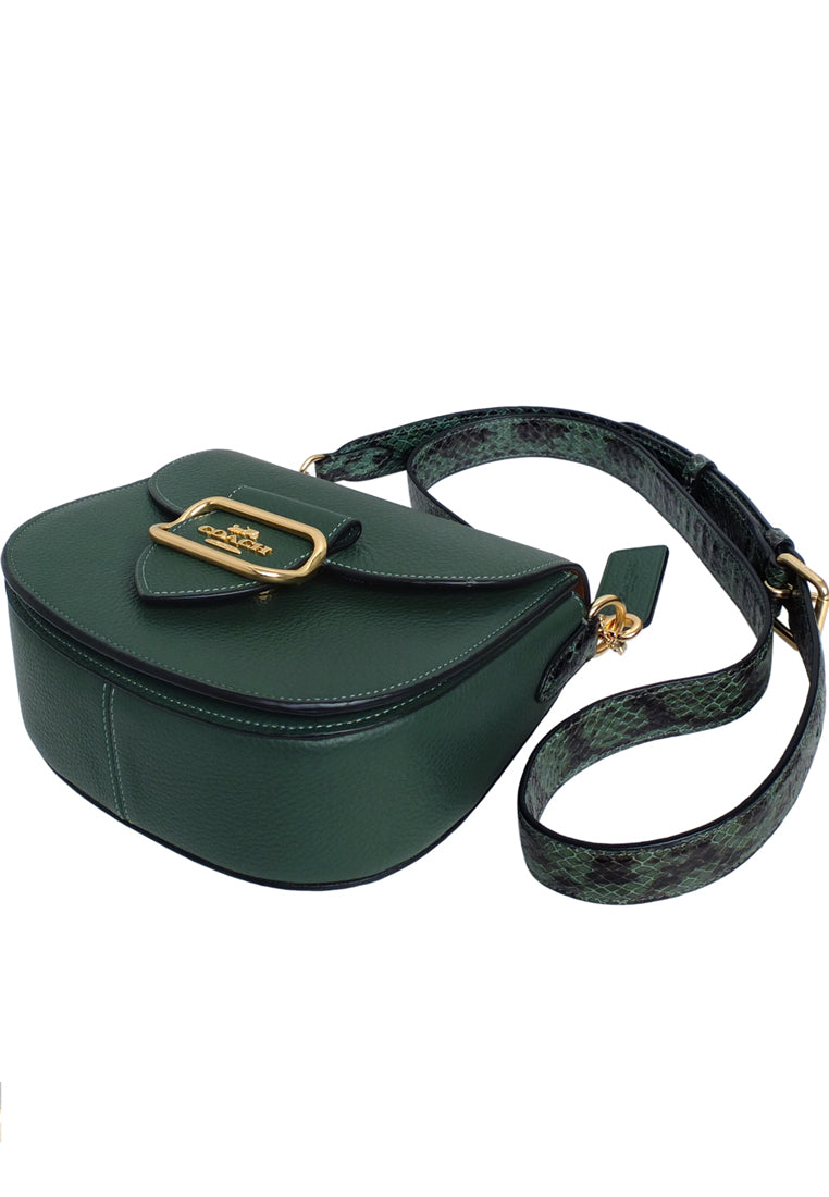 Coach Morgan Saddle Bag - Everglade