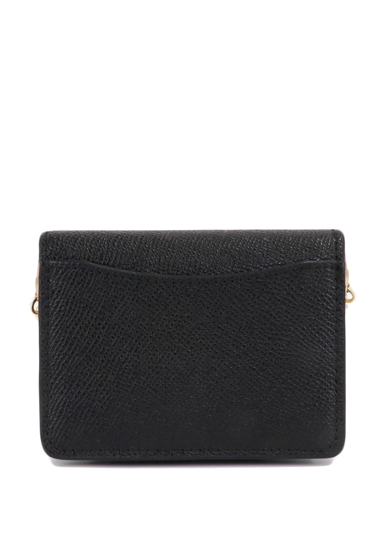 Coach Mini Wallet On Chain - Black