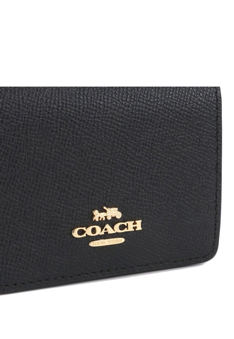 Coach Mini Wallet On Chain - Black