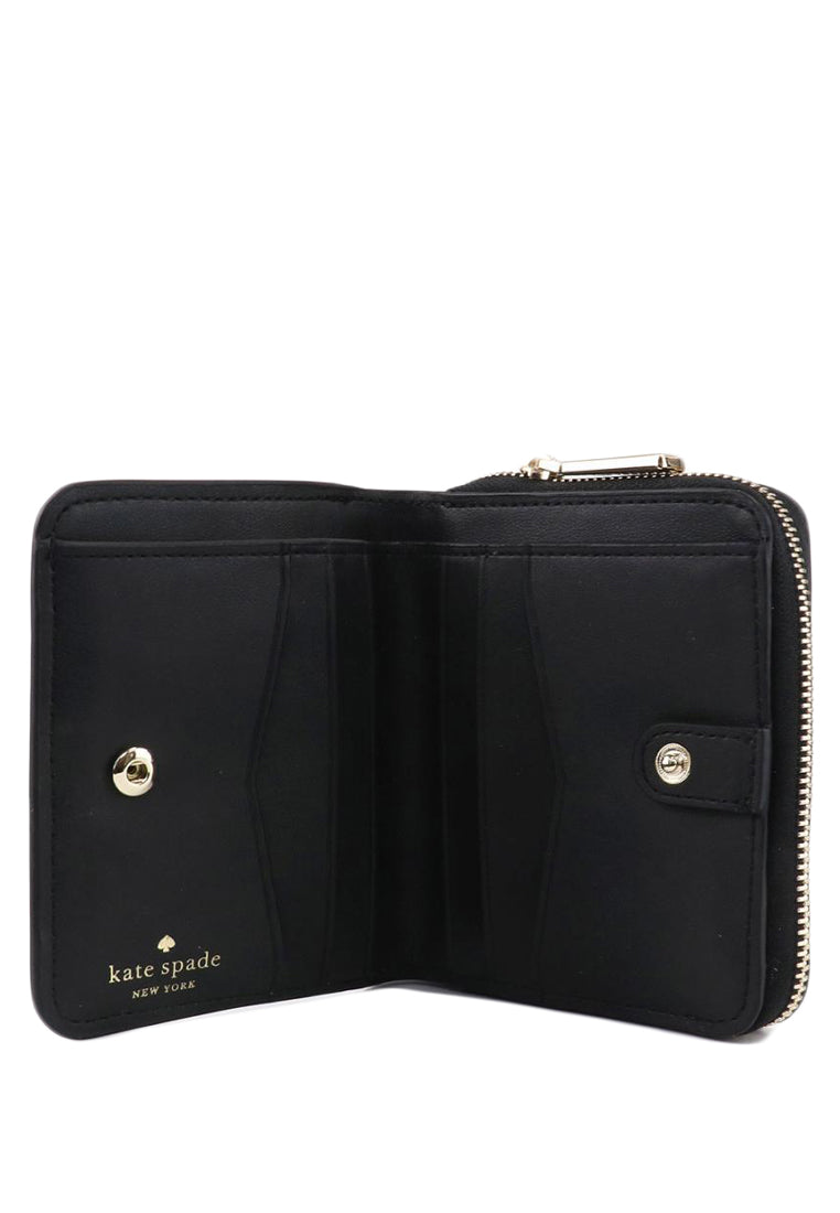 Kate Spade Staci Small Zip Around Wallet - Black